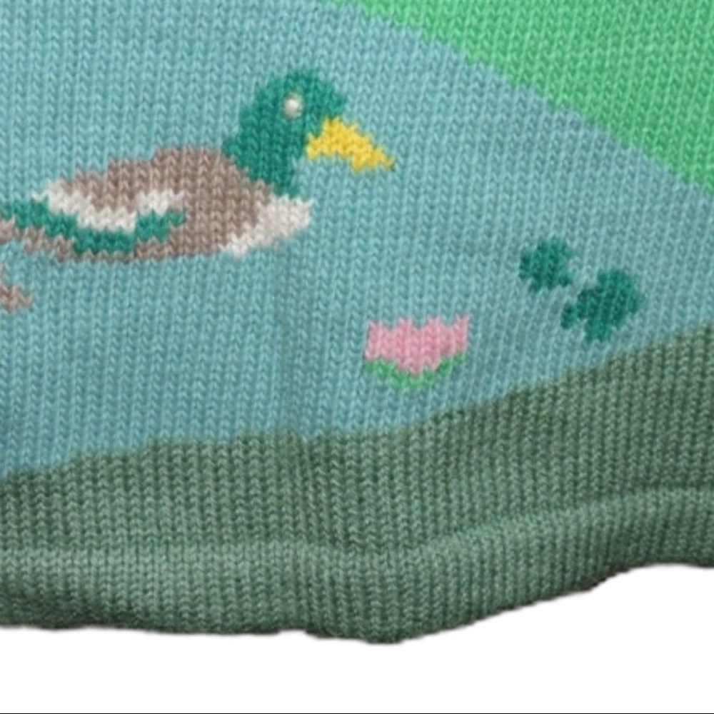 Baby Mini Boden Riverside Scene Sweater Dress - Picture 3 of 4